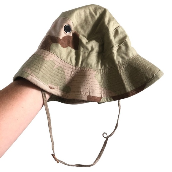 US Military Desert Camo Boonie Bucket Hat - Picture 1 of 2
